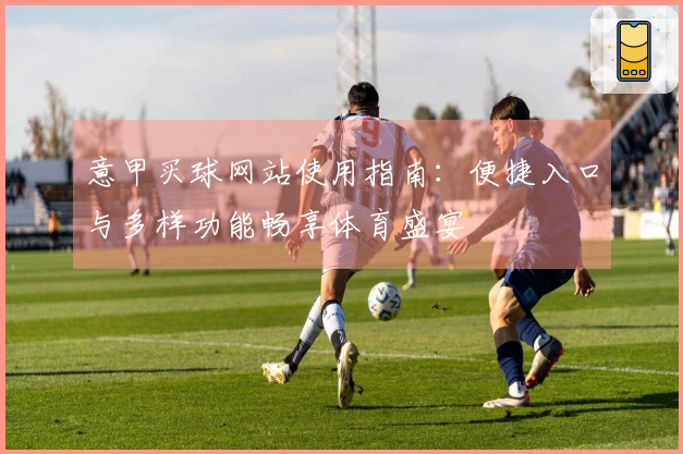 意甲买球网站使用指南：便捷入口与多样功能畅享体育盛宴